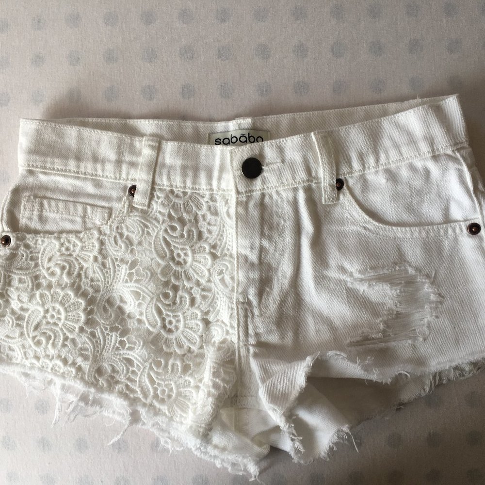 White Shorts